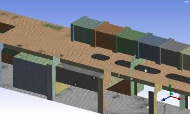 FEA Model of Extruder
