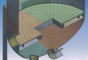FEA Model of PSA Vessel
